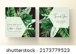 elegant wedding invitation card ... | Shutterstock .eps vector #2173779523