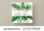 elegant wedding invitation card ... | Shutterstock .eps vector #2173779529