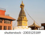 The Top Part Of Swayambhunath...