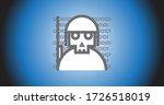 image of cyberattack military... | Shutterstock .eps vector #1726518019