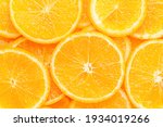 Orange Fruit Pattern. Healthy...