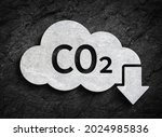 cloud co2 pollution reduction... | Shutterstock . vector #2024985836