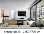 Small photo of Luxury modern apartment in Montreal very well staged and furnished with amenities and common areas