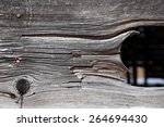 Damaged Wood Plank With Rough...