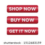 button for a site. shop and buy ... | Shutterstock .eps vector #1512683159