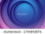 gradient background. abstract... | Shutterstock .eps vector #1754843876