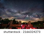 Small photo of May 30th 2022 - Logan Ohio - 2022. Star gazers photograph and observe the stars at John Glenn Astronomy Park.