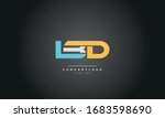Lbd Letter Logo Design Template ...