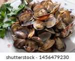 Small photo of Italian veracious clams fished by hand