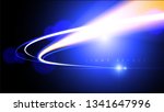 illustration of light speed... | Shutterstock .eps vector #1341647996