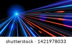 vector art of dynamic light... | Shutterstock .eps vector #1421978033
