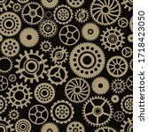 vector seamless pattern with... | Shutterstock .eps vector #1718423050