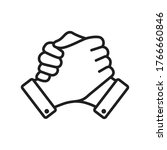 soul brother handshake icon ... | Shutterstock .eps vector #1766660846