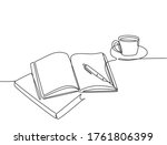 single continuous line drawing... | Shutterstock .eps vector #1761806399