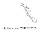 single one line drawing stand... | Shutterstock .eps vector #2030773259