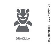 dracula icon. trendy dracula... | Shutterstock .eps vector #1227499429