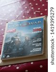 Small photo of MATLOCK, UNITED KINGDOM, 8th June 2019: Official strategy guide in paperback for the god of war game