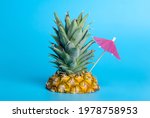 Summer Tropical Pineapple With...
