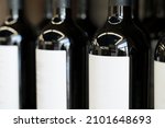 Wine Bottles With Blank Labels...
