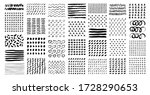 a large set of hand drawn... | Shutterstock .eps vector #1728290653
