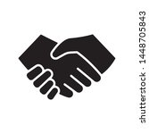 handshake  deal  partnership... | Shutterstock .eps vector #1448705843