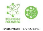 biodegradable polymers icon  ... | Shutterstock .eps vector #1797271843