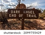 Dark Angel End Of Trail Sign In ...