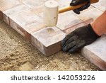 Installing paver bricks on...