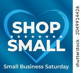 small business saturday is an... | Shutterstock .eps vector #2049914426