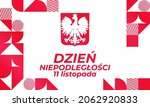 poland independence day 11th of ... | Shutterstock .eps vector #2062920833