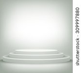 3d illustration of blank... | Shutterstock . vector #309997880