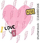 love u oui | Shutterstock .eps vector #1166880166