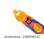Small photo of Guwahati, Assam, India - October 22, 2023 : Minute Maid Pulpy Orange is a ready to serve fruit drink with orange pulps.