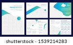 company business profile... | Shutterstock .eps vector #1539214283