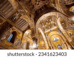 Small photo of Palermo, Italy - May 15, 2023: The Palatine Chapel inside the Norman Palace displaying Byzantine, Norman and Fatimid architecture