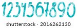 cute kawaii number characters ... | Shutterstock .eps vector #2016262130