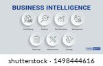 business intelligence banner... | Shutterstock .eps vector #1498444616