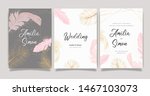 wedding invitation set   invite ... | Shutterstock .eps vector #1467103073