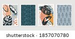 hand painted illustrations wall ... | Shutterstock .eps vector #1857070780