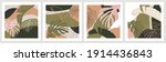botanical wall art vector set.... | Shutterstock .eps vector #1914436843