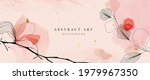 abstract art botanical pink... | Shutterstock .eps vector #1979967350