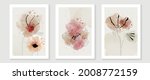 floral watercolor wall art... | Shutterstock .eps vector #2008772159