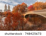 Bow Bridge In Central Park...