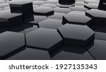 abstract hexagon geometric... | Shutterstock . vector #1927135343