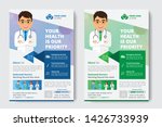 medical flyer poster pamphlet... | Shutterstock .eps vector #1426733939