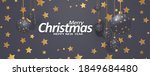 3d illustration christmas black ... | Shutterstock . vector #1849684480