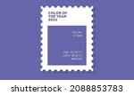 color of the year 2022 in a... | Shutterstock .eps vector #2088853783