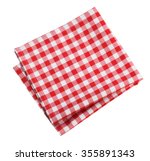 Table Cloth Kitchen Red Color...