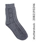 Grey Socks With A Pattern...