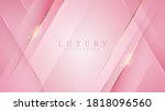 luxury golden line background... | Shutterstock .eps vector #1818096560
